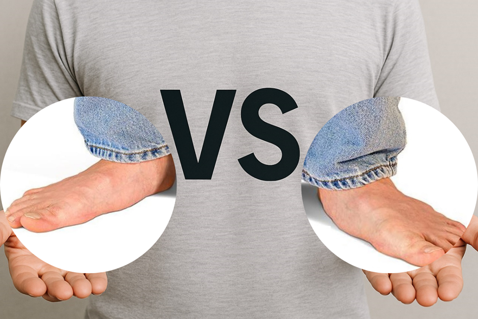 Collapsed Arch vs Flat Feet – Clearing the Confusion