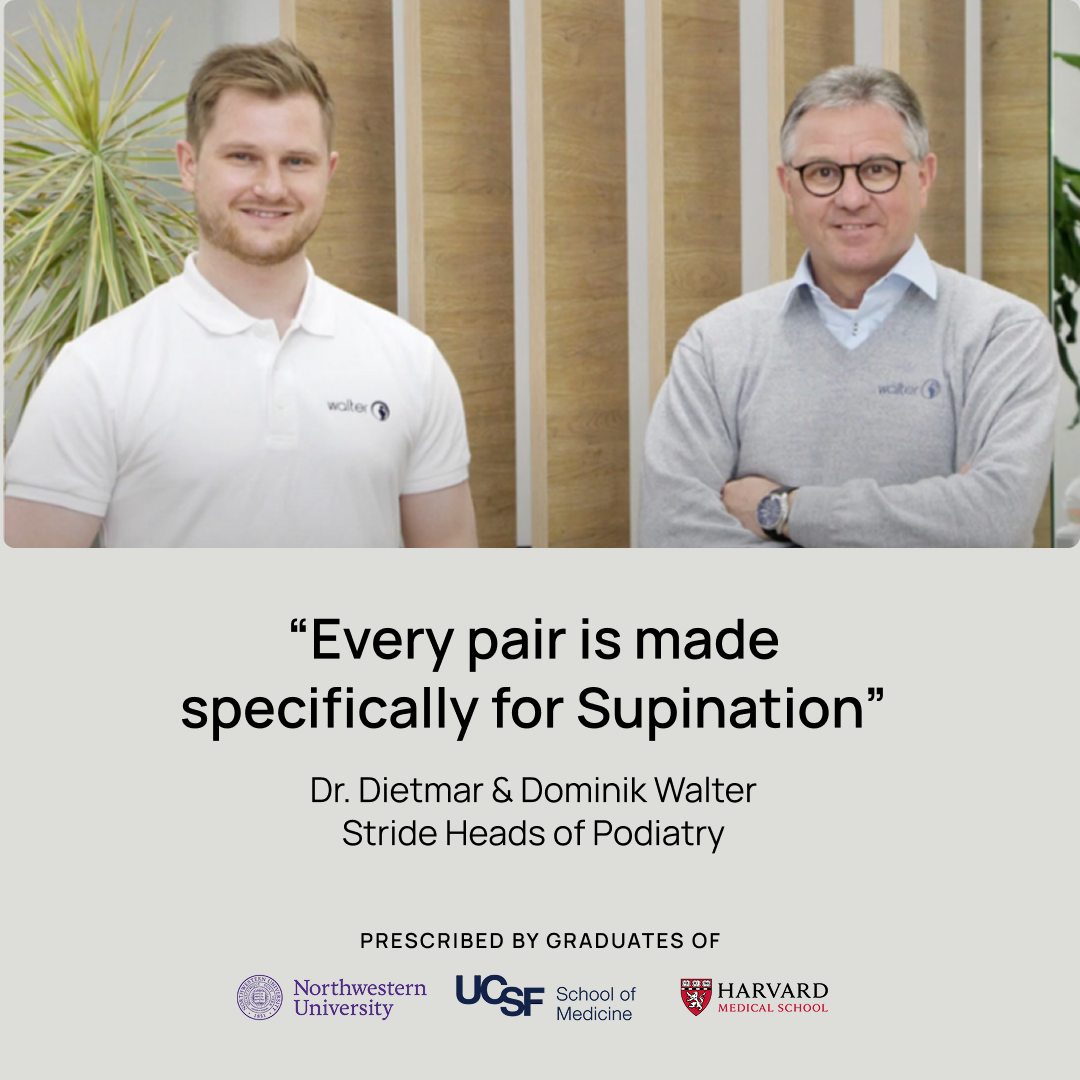 Custom Orthotics for Supination