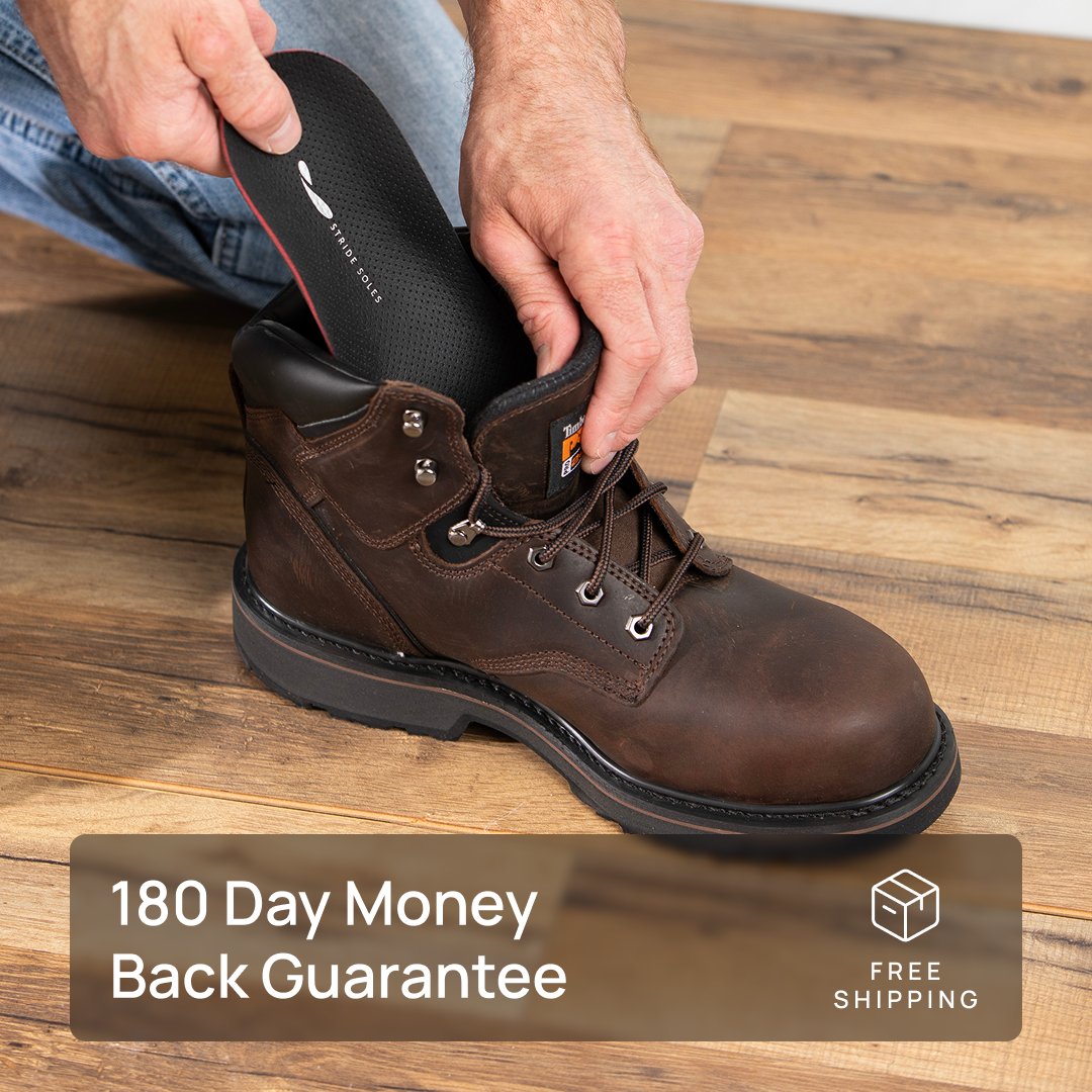 Custom Orthotic Insoles for Work Boots
