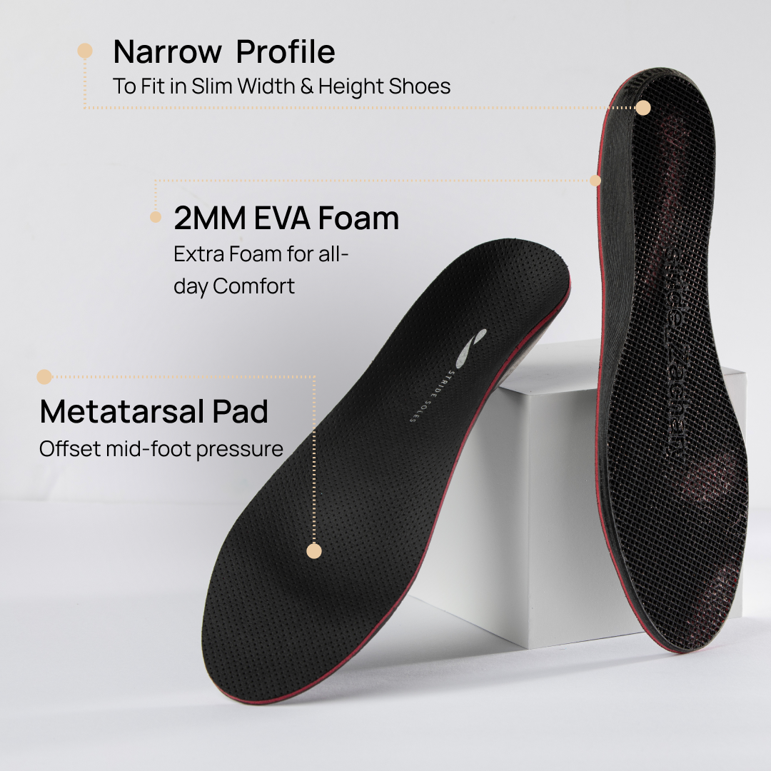 Custom Orthotics for Dress Shoes | StrideSoles Insoles Custom Orthotics for Dress Shoes | StrideSoles Insoles