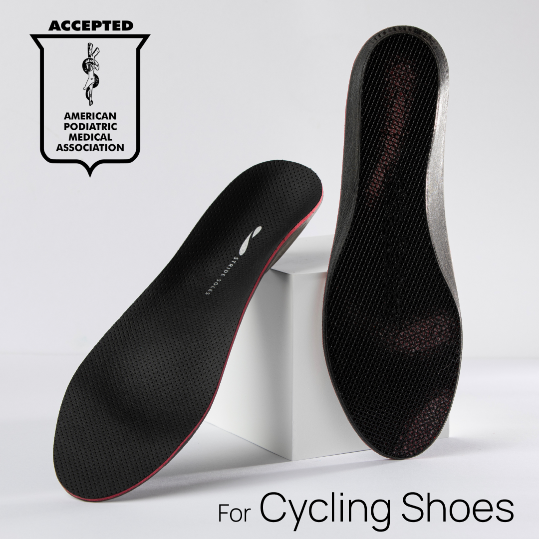 Custom Orthotics for Cycling Shoes