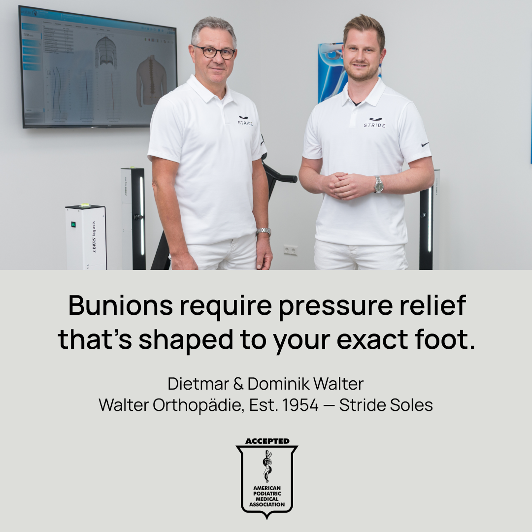 Custom Orthotics for Bunions