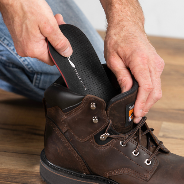 Custom Orthotic Insoles for Work Boots