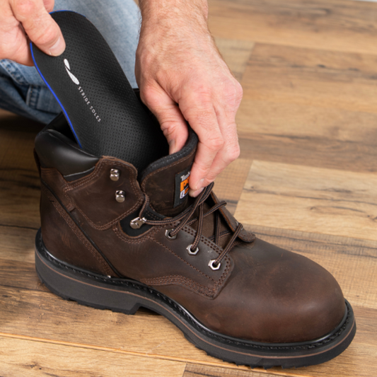 Custom Orthotic Insoles for Work Boots
